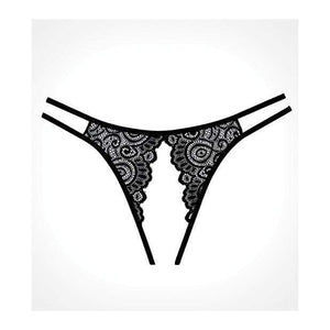 Allure Lingerie - Adore Lovestruck Panty O/S (Black) Lingerie (Non Vibration) 883045911186 CherryAffairs