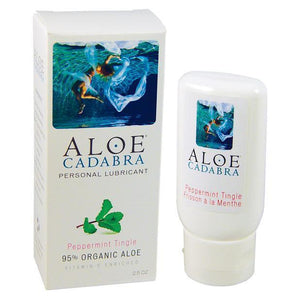 Aloe Cadabra - Organic Lubricant Peppermint Tingle 2.5 oz (Lube) | CherryAffairs Singapore