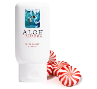 Aloe Cadabra - Organic Lubricant Peppermint Tingle 2.5 oz (Lube) | Zush.sg