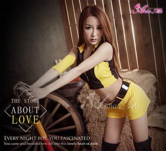 Anna Mu - Cosplay Costume Theme Party NA13030180 (Yellow) | CherryAffairs Singapore