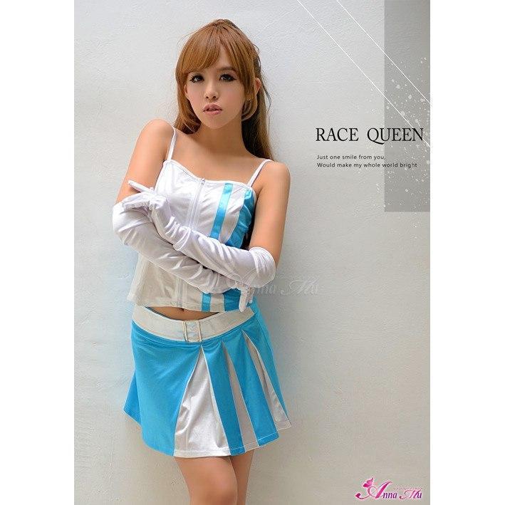 Anna Mu - Sunny Sky CheerLeader Costume Set NA14030005 (Blue) | CherryAffairs Singapore