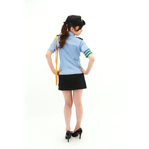 BeWith - Runaway Police Costume (Multi Colour) | CherryAffairs Singapore