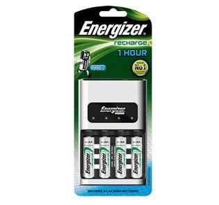 Energizer - Recharge CH1HR3 1 Hour Charger 4 AA | Zush.sg