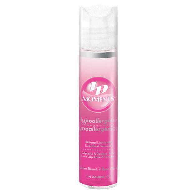 ID Lube - Moments Hypoallergenic Lubricant Pocket Bottle 1 oz (Lube) | Zush.sg