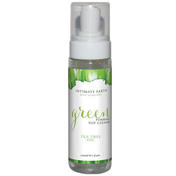 Intimate Earth - Green Foaming Toy Cleaner 200ml (Tea Tree Oil) | Zush.sg