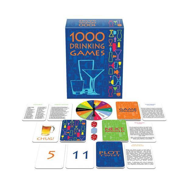 Kheper Games - 1000 Drinking Card Games (Blue) | Zush.sg