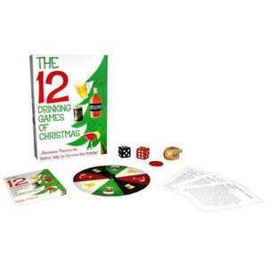 Kheper Games - The 12 Drinking Games of Christmas (White) | CherryAffairs Singapore