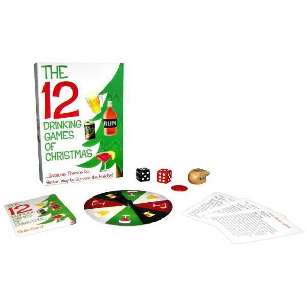 Kheper Games - The 12 Drinking Games of Christmas (White) | CherryAffairs Singapore