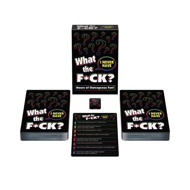 Kheper Games - What The F*ck I Never Have Card Game (Black) | Zush.sg