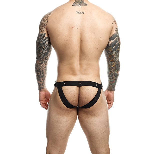 Male Basics - Dungeon Snap Jockstrap Underwear O/S (Yellow) Gay Pride Underwear 804859876393 CherryAffairs