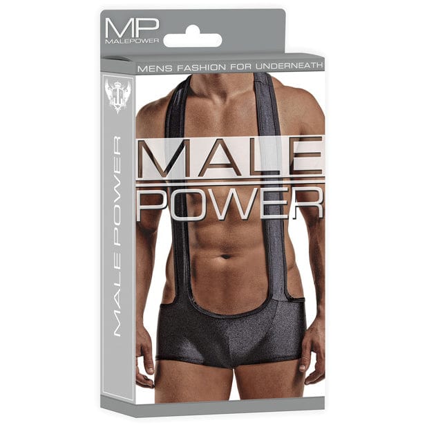 Male Power - Sling Short Underwear S/M (Black) Gay Pride Underwear 845830064606 CherryAffairs