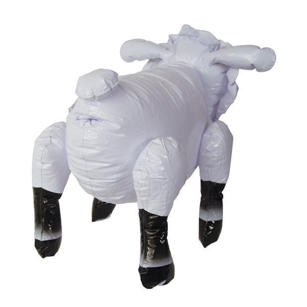 Naughty Originals - Inflatable Celebrity Sheep Lady Bah Bah (White) | CherryAffairs Singapore