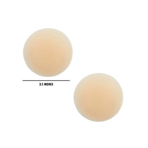 Neva Nude - Ice Queen Skin Invisible Reusable Silicone Pasties Nipple Covers O/S (Nude) Nipple Covers 614608261888 CherryAffairs