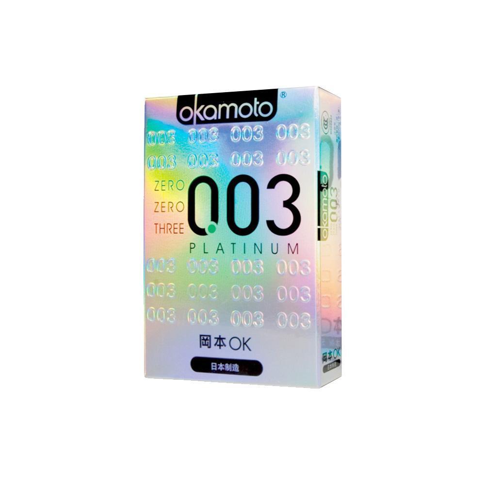 Okamoto - 003 Platinum Condoms 4's | Zush.sg