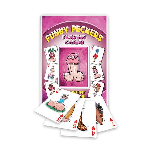 Ozze Creations - Funny Peckers Playing Poker Cards Games 623849700124 CherryAffairs