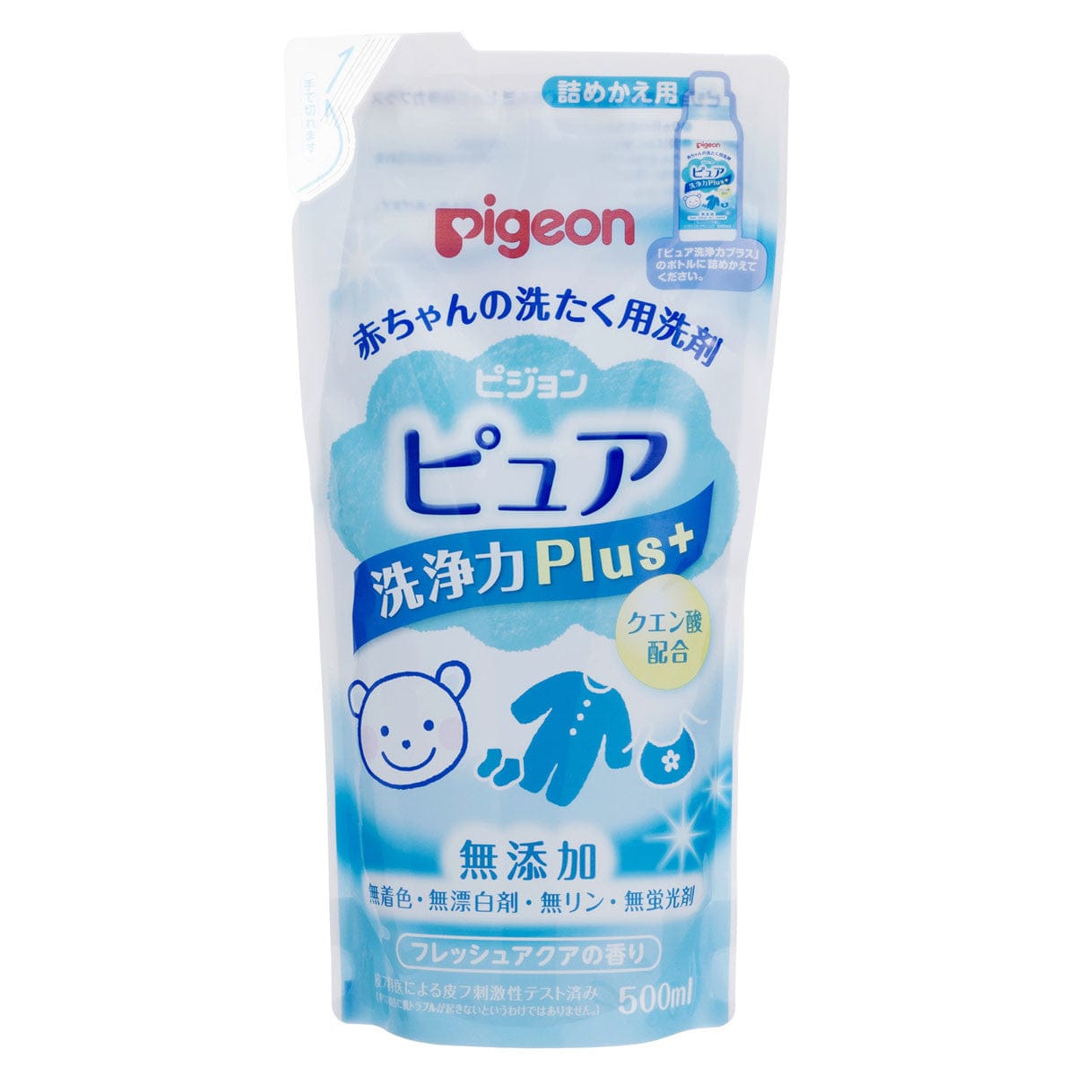 Pigeon - Baby Laundry Detergent Pure Cleaning Power Plus Baby Detergents 4902508121354 CherryAffairs