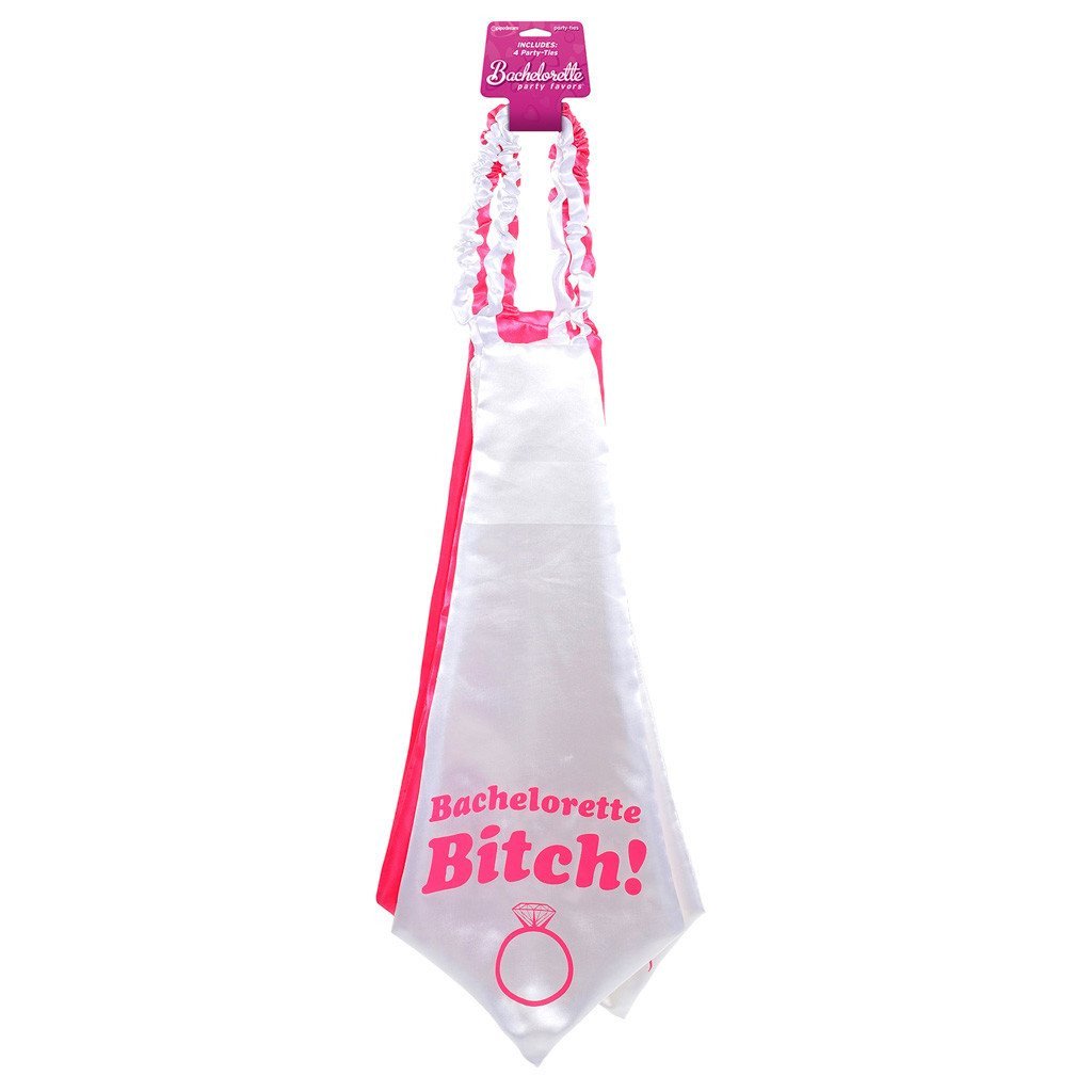 Pipedream - Bachelorette Party Favors Party Ties (Pink) | CherryAffairs Singapore