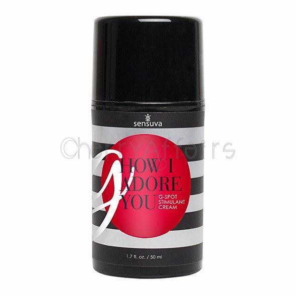 Sensuva - G How I Adore You G-Spot Stimulant Cream 50 ml Arousal Gel - CherryAffairs Singapore