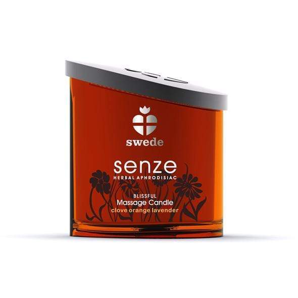 Swede - Senze Herbal Aphrodisiac Blissful Massage Candle Clove Orange Lavender 150ml | Zush.sg