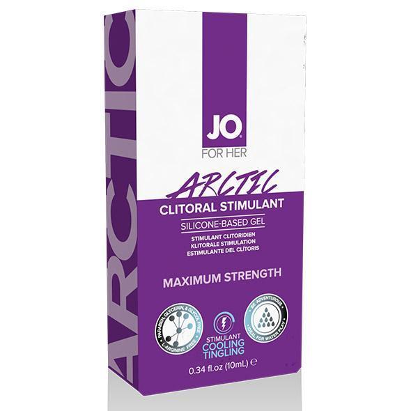 System JO - For Women Arctic Clitoral Stimulant Silicone Gel 10 ml Arousal Gel Singapore