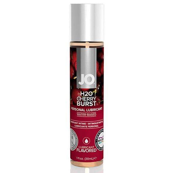 System JO - H2O Cherry Burst Flavored Water Based Personal Lubricant 30ml | Zush.sg