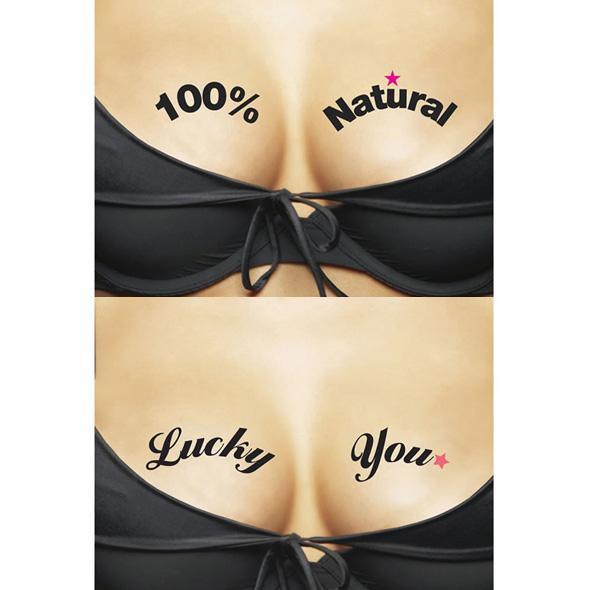 Ta-ta-toos - 100% Natural & Lucky You Tattoos - Zush.sg