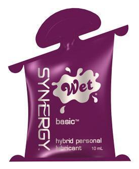 Wet - Synergy Basic Hybrid Personal Lubricant 10ml (Purple) | Zush.sg